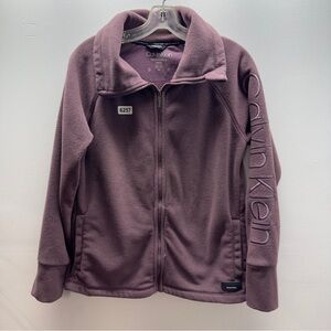 Calvin Klein I performance small dark purpleke 19 p2p23-1/2 length preowned